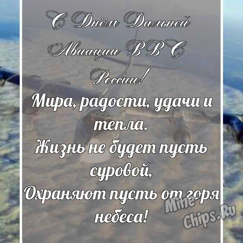 Прикольная, поздравительная картинка с днем дальней авиации ВВС России