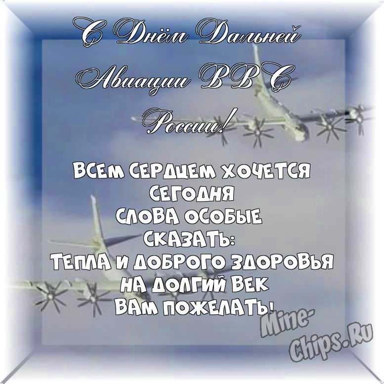Весёлая и прикольная картинка в день дальней авиации ВВС России