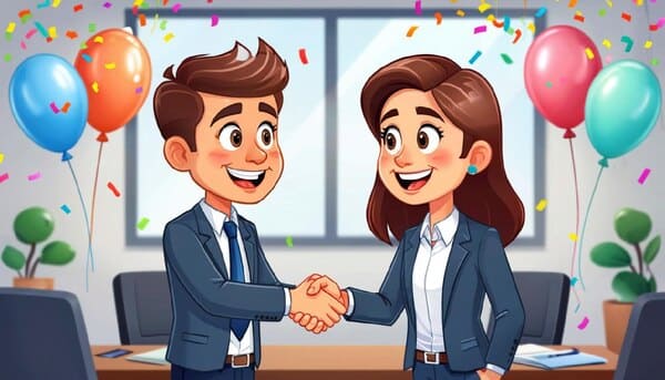 Поздравление от коллег