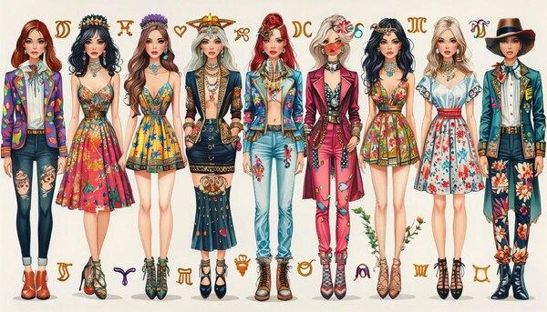 Разные знаки зодиака на Новый Год