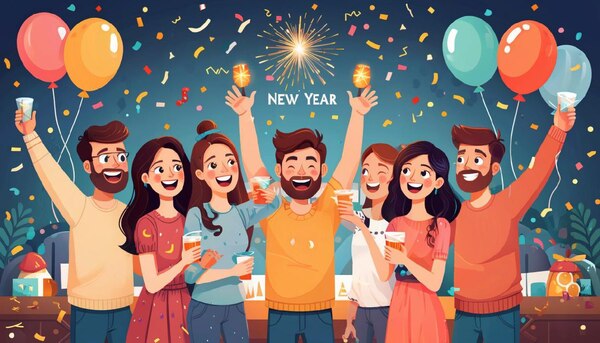 Новогодние танцы