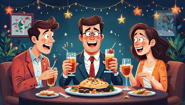 Новогоднее застолье